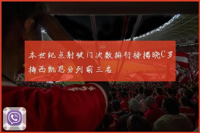 本世纪点射破门次数排行榜揭晓C罗梅西凯恩分列前三名