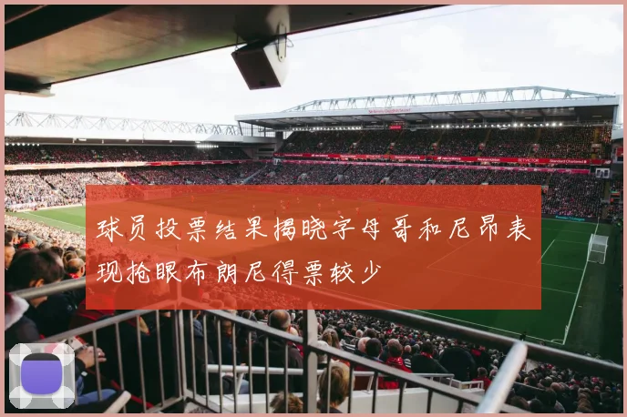 球员投票结果揭晓字母哥和尼昂表现抢眼布朗尼得票较少